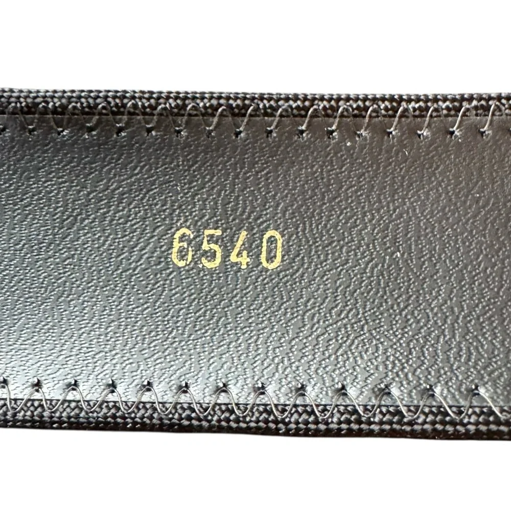 4/$24 Black Satin with Silver Embellished‎ Rhinestone Buckle Belt